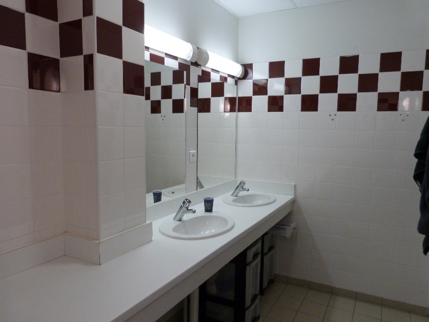Une image contenant intérieur, salle de bain, mur, plancher

Description générée automatiquement