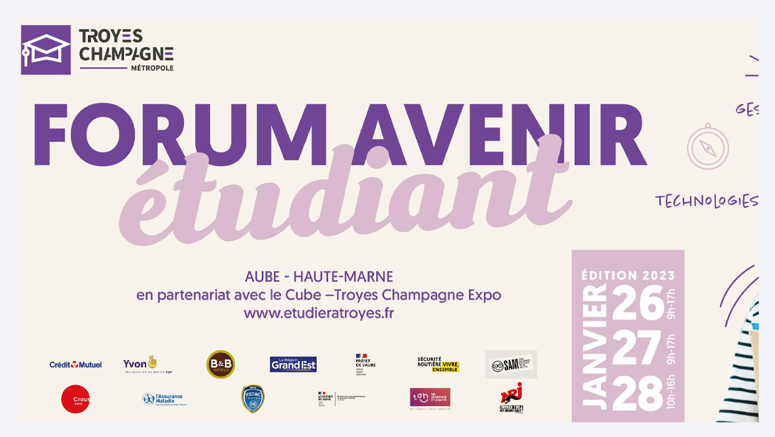 Forum Avenir Etudiant de Troyes 2023 - IUT de Troyes