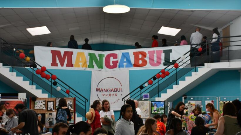 Une ambiance japonaise a envahi le CDI du lycée Les Lombards, le temps du concours Mangabul.